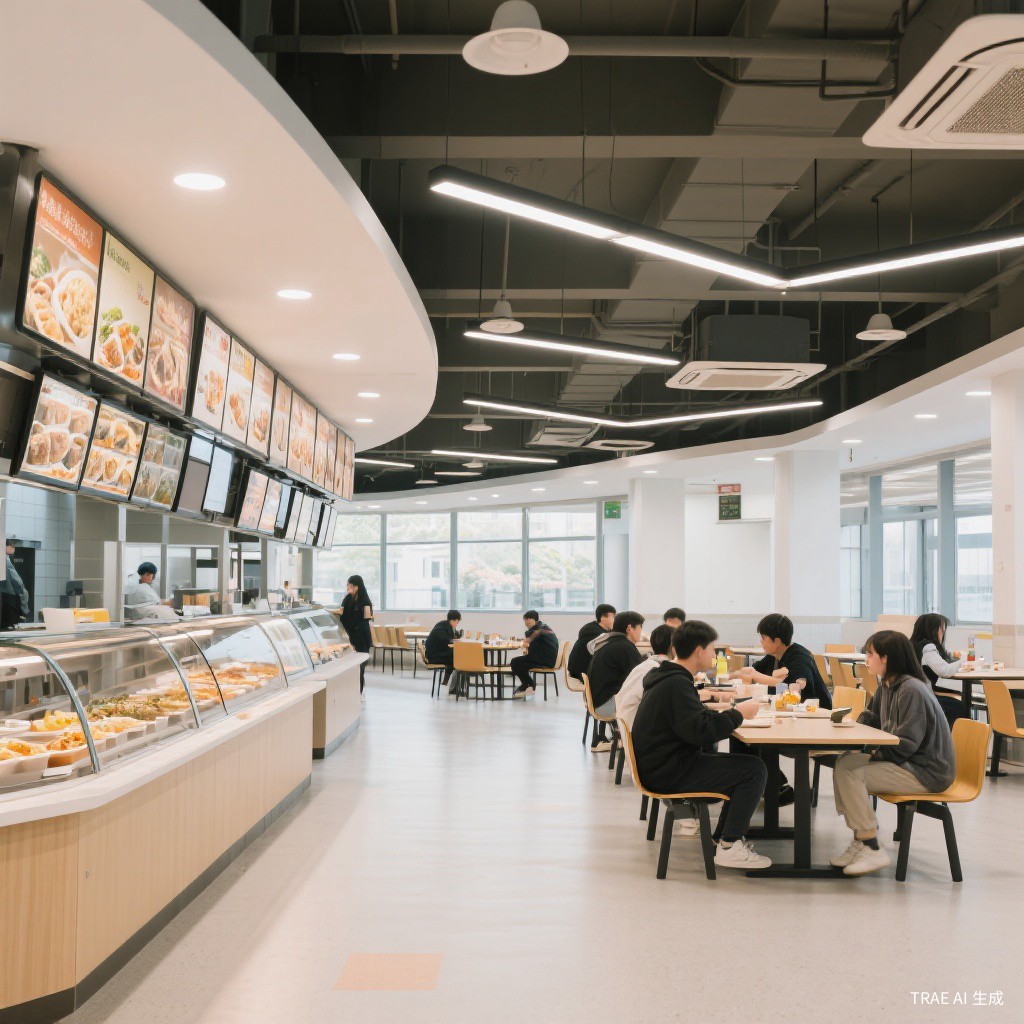 云南财经大学樱花食堂